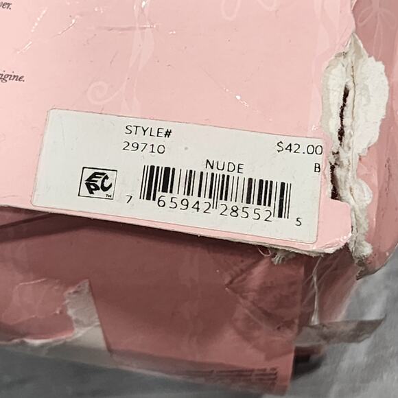 Fashion Forms Voluptuous U Plunge‎ Backless Strapless Bra in Beige Size B - Picture 10 of 14